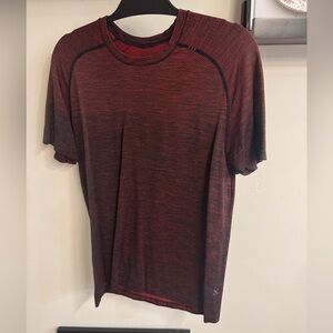 Men's Red Lululemon Metal Vent Tech
